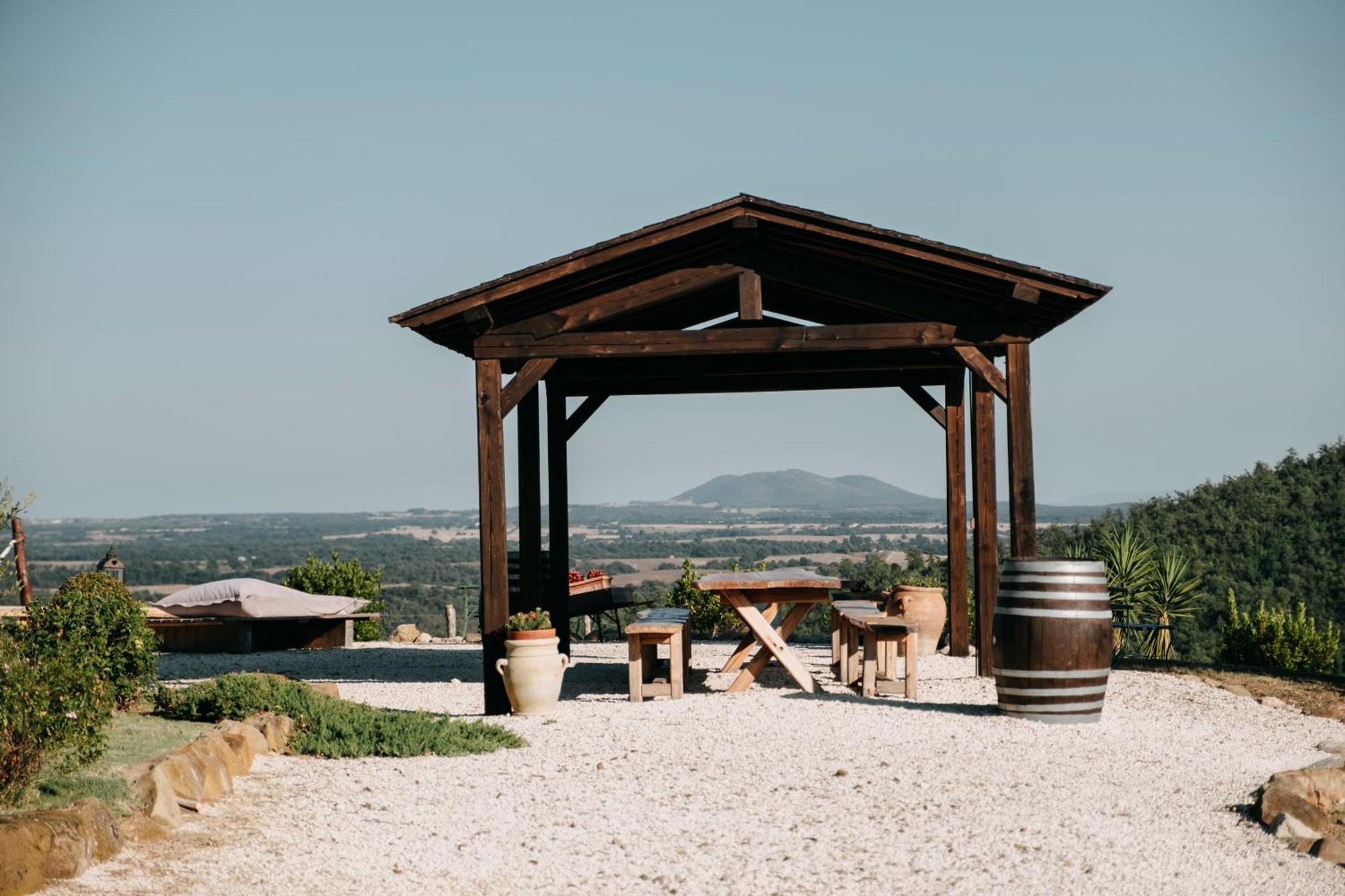 Villa Poggio Al Vento Manciano Exterior foto